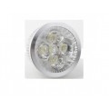 LED Spot Bulb GU10 5W 0-400LM Warm White Dimmable(AC110V,Silver)